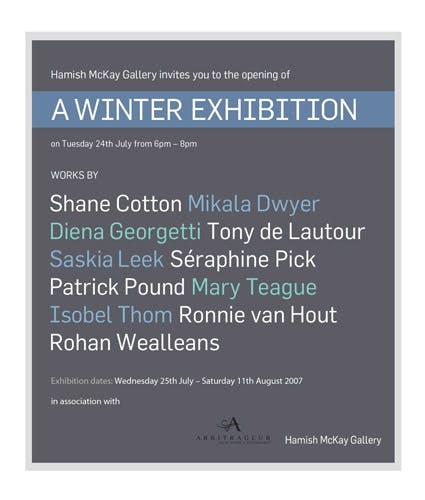 A Winter Show - Group Exhibition